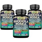 Parrox 8-in-1 adaptogen blend capsules – hero product image