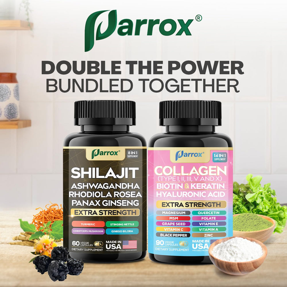 Capsules shown with no sugar or scoops needed for easy daily use