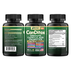 Parrox CanDitox packaging and capsule format
