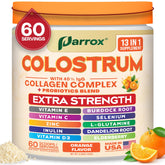 Parrox Colostrum Powder 40% IgG with orange flavor and 60 servings