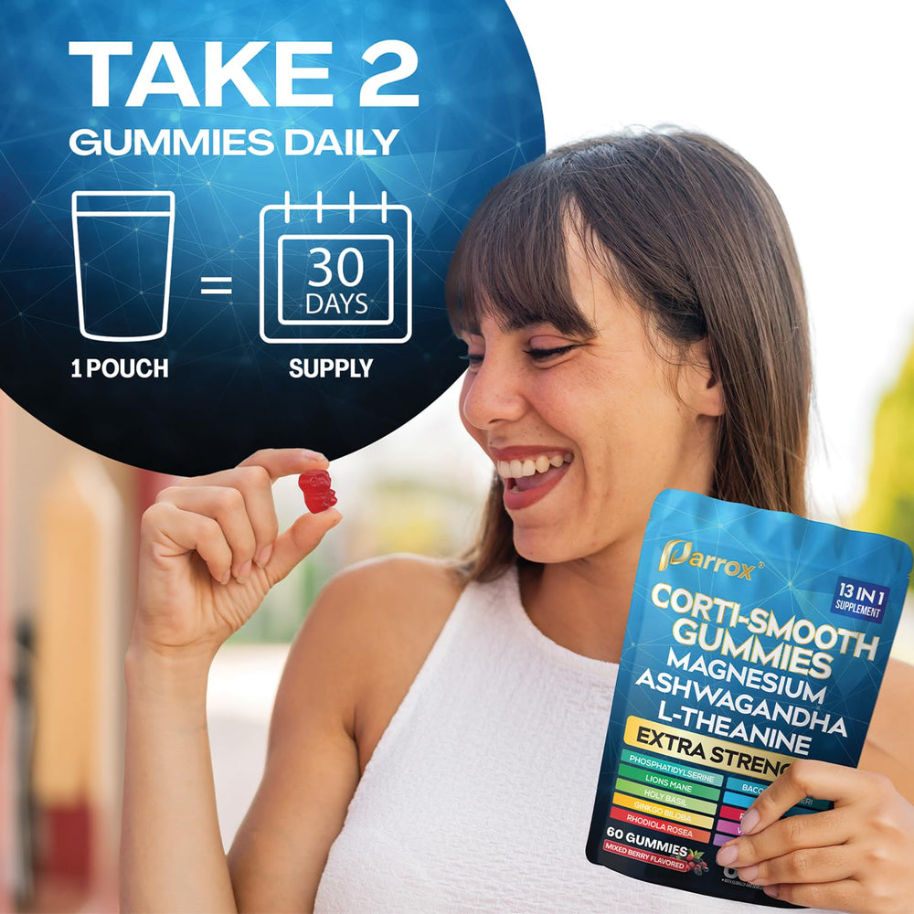 Gummies containing Bacopa Monnieri and Magnolia Bark extract