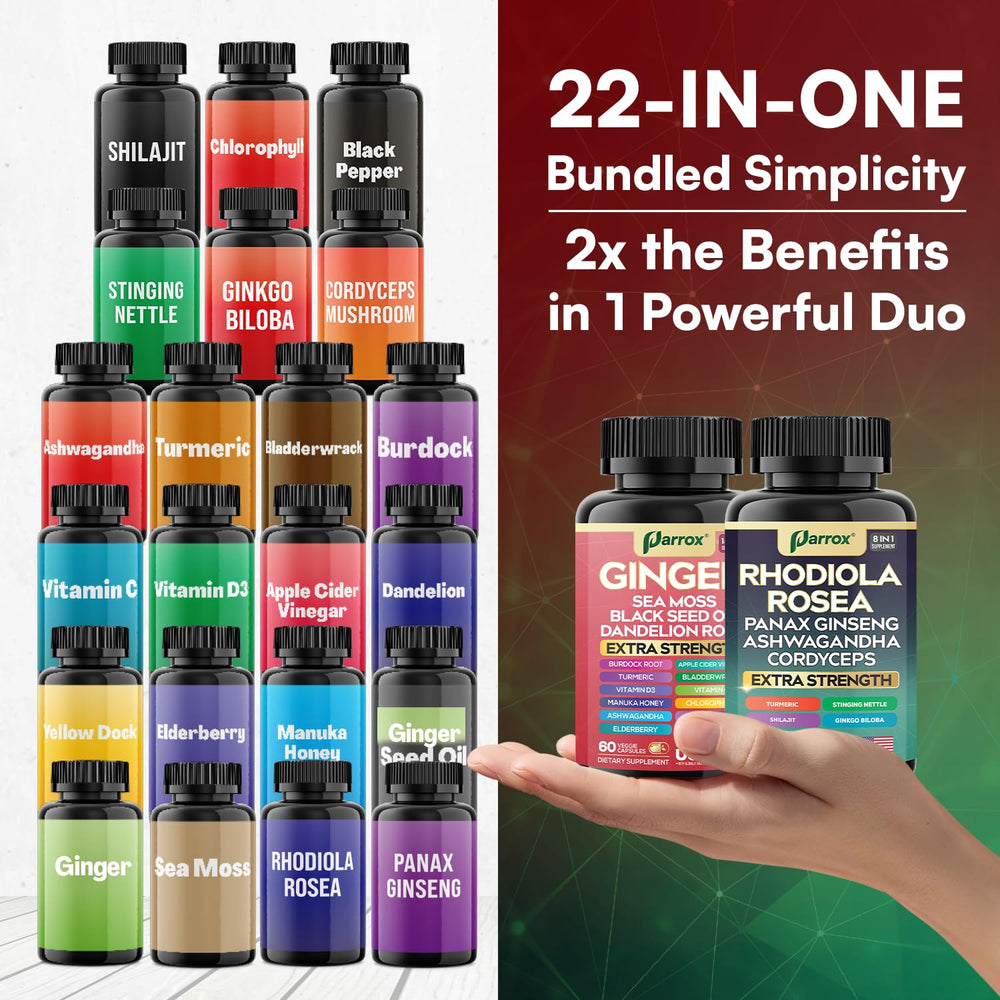 Rhodiola formula capsules (60) in bottle