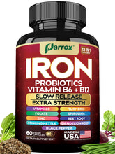 Parrox Iron Supplement bottle hero image