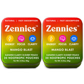 Parrox Mango Blast energy pouch pack ready for on-the-go focus