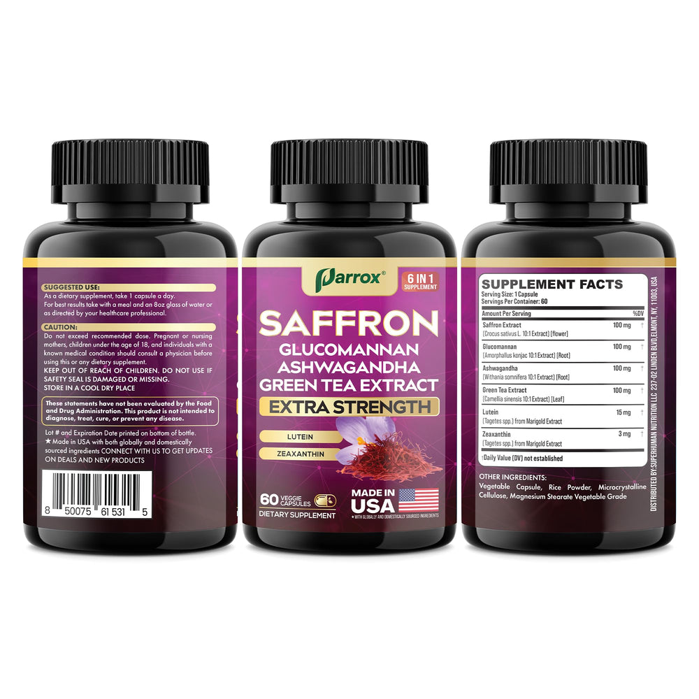 Parrox Saffron suitable for both men and women.