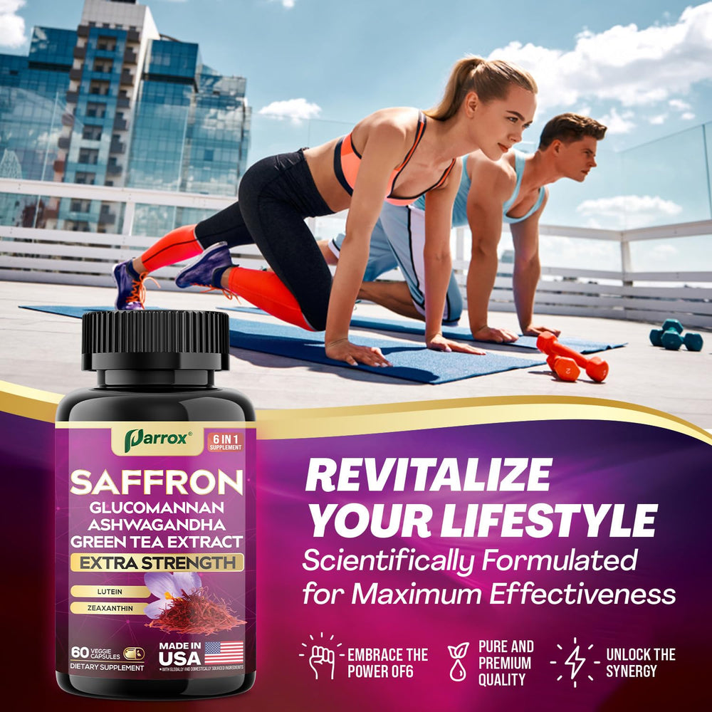 Manufactured in USA facility for Parrox saffron