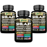 Hero image of Parrox Shilajit 8-in-1 supplement bottle