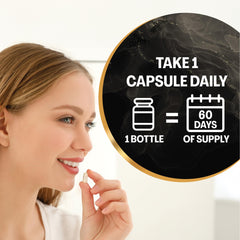 Bottle with packaging and product information