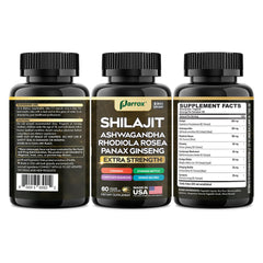 Wellness support for men and women with Parrox Shilajit 8-in-1