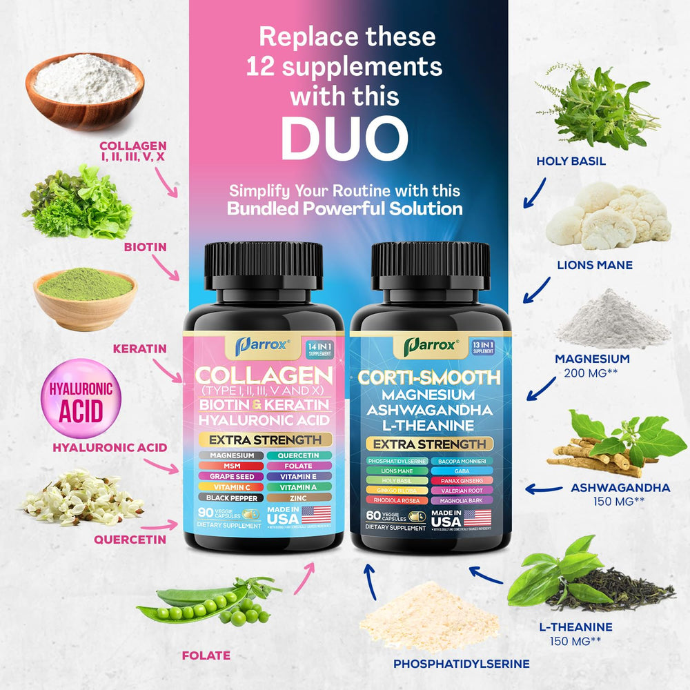 Close-up of ingredients highlighting 27 active ingredients