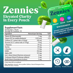Parrox Zennies pouch close-up texture highlighting smooth intake for clean energy
