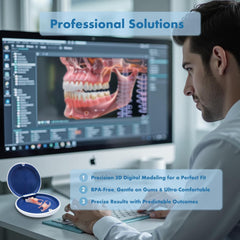 Dedicated storage case included with the partial denture set.