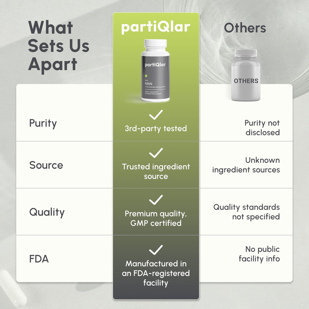 Person enjoying daily vitality with partiQlar NMN supplement