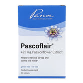 Pascoflair 425 mg passionflower tablet close-up