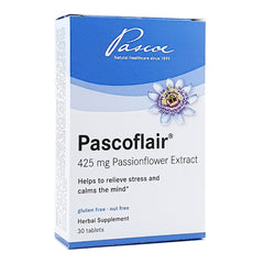 Herbal sleep aid Pascoflair packaging