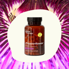 Passion flower capsules for digestive support