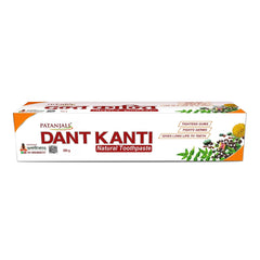 Patanjali Dant Kanti toothpaste bottle and packaging