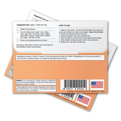 Illustration of 8-hour wear of PatchAid topical patch