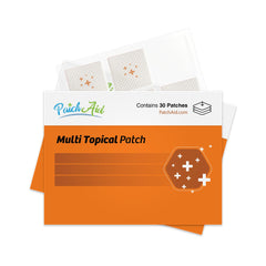 PatchAid Multi Plus Topical Patch packaging – 30-day supply, pack of 2