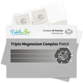 PatchAid Triple Magnesium Complex Topical Patch applied to shoulder