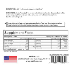 PatchMD products shown with multiple wellness patches