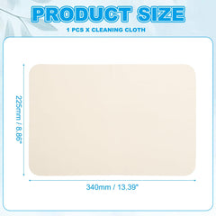 Beige PATIKIL cleaning cloth 7.68 x 8.86 inches