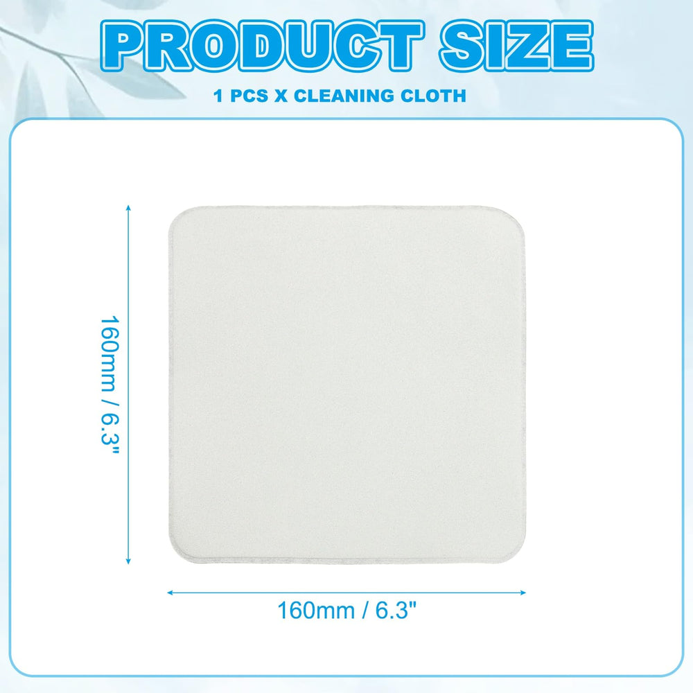 Close-up of soft gray microfiber material for cleaning
