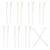 PATIKIL Glasses End Tips 8 Pairs White - anti-slip silicone temple tips