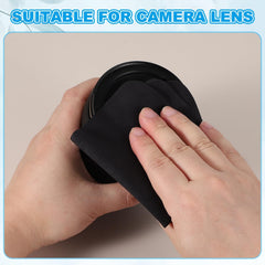 Smartphone and tablet screens cleaned with microfiber cloth