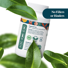 Gluten-free, soy-free, dairy-free vegan supplement
