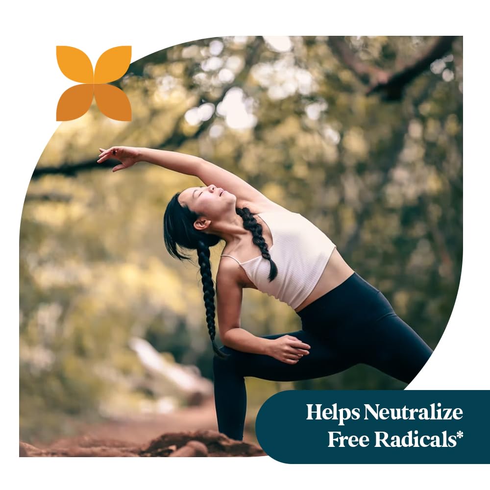 Graphic illustrating antioxidant protection and cellular health