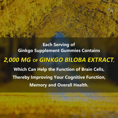 Close-up of Patxans Ginkgo Biloba Gummies strawberry flavor 2