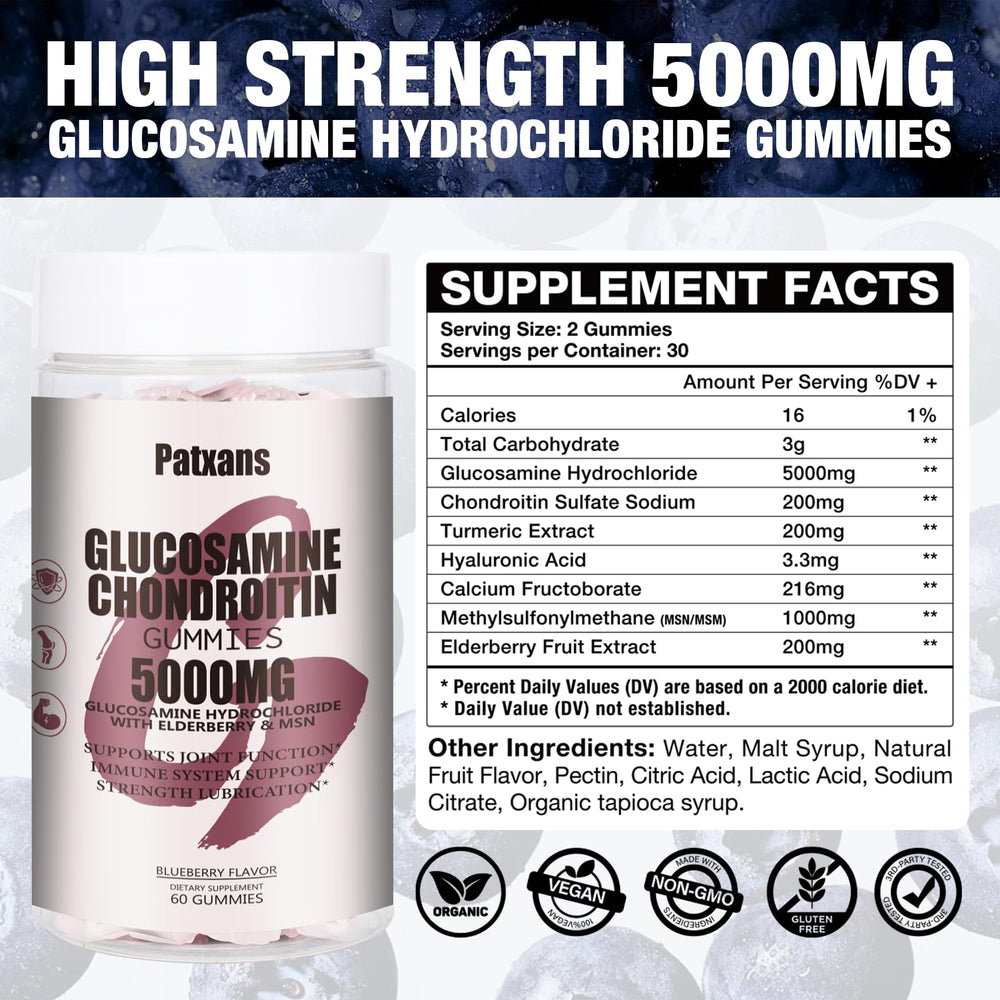 Patxans bottle side view with label