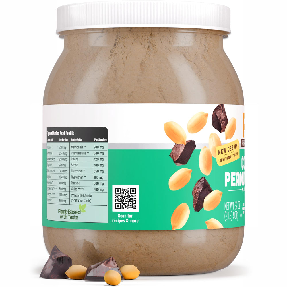 Product packaging showing PB2 Performance Peanut Dutch Cocoa 2lb