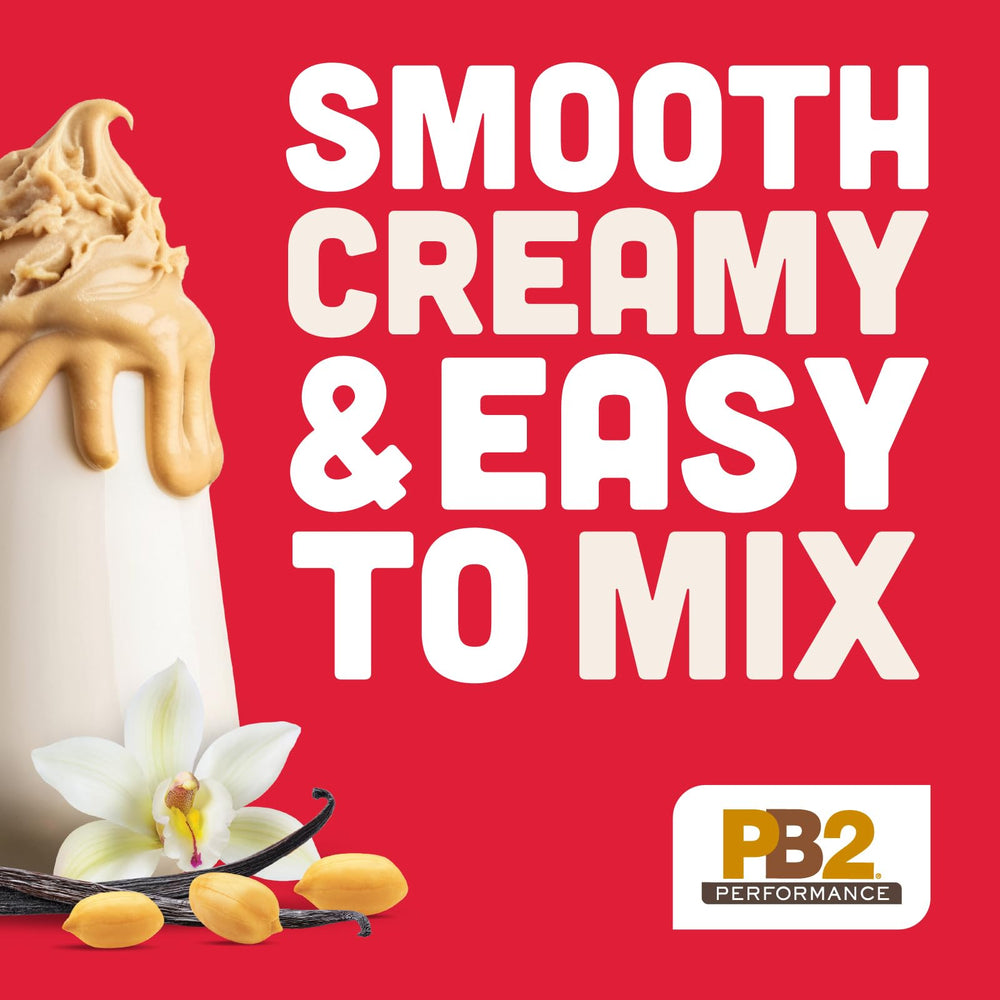 PB2 Performance Peanut Protein Powder Vanilla 2lb nutrition panel