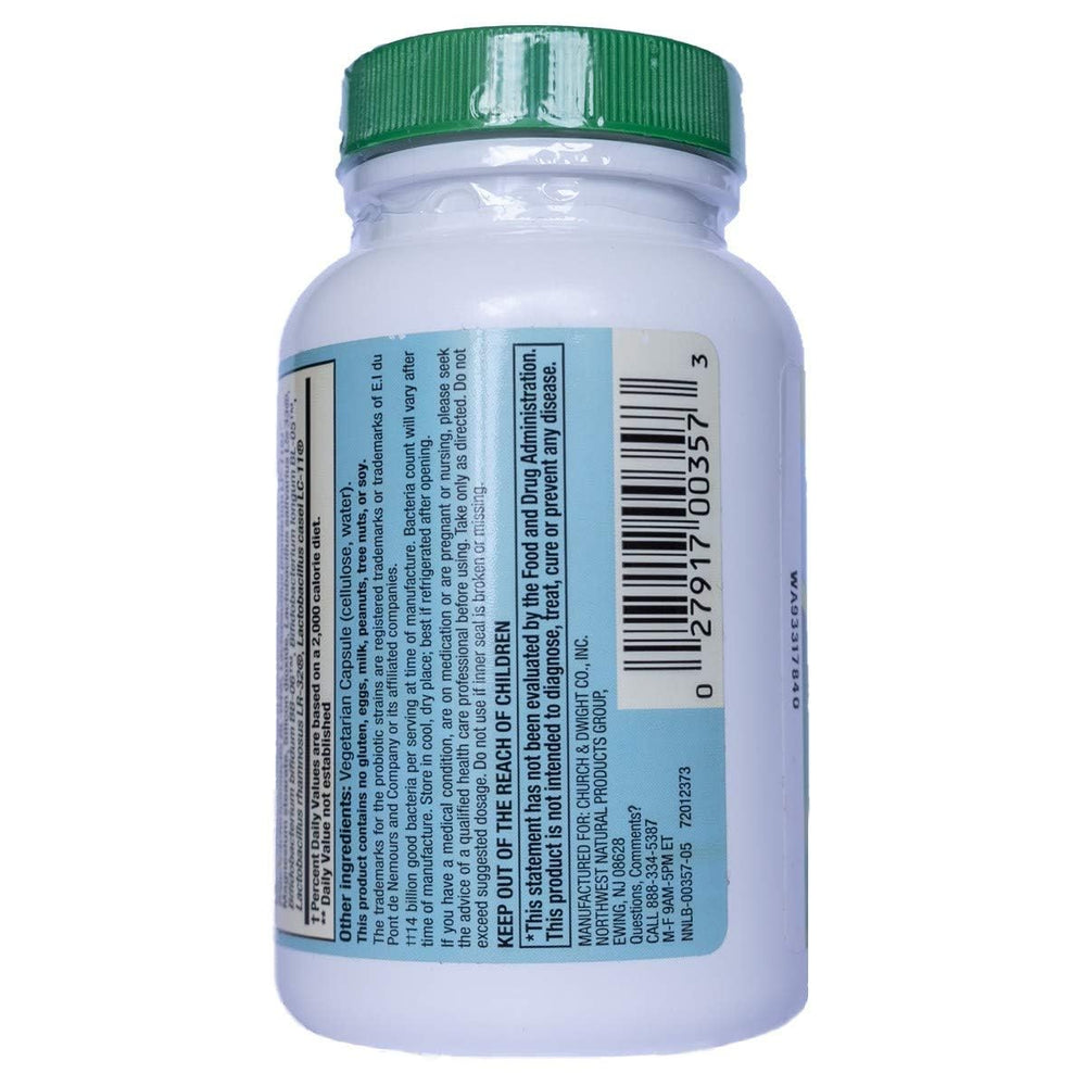 PB 8 8 Strains Probiotic bottle on white background