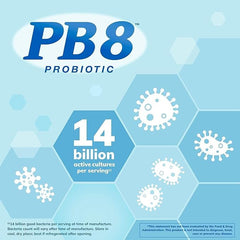 Allergen-free labeling for PB8 Probiotic: dairy-free, gluten-free, soy-free