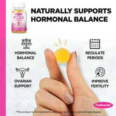 Two orange gummies representing daily serving size