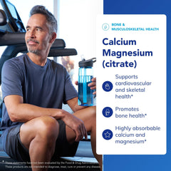 Calcium and magnesium citrate for heart health support