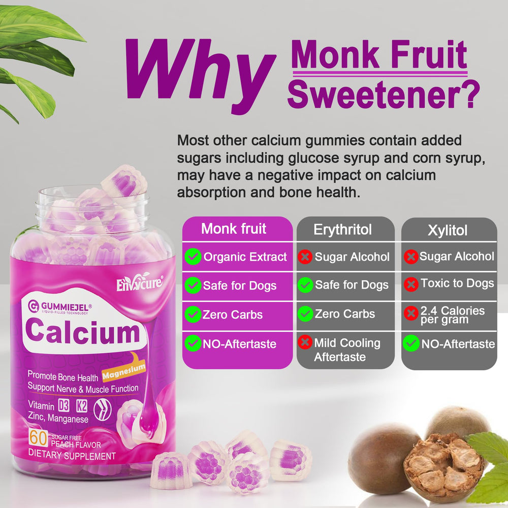 Peach-flavored gummies with liquid center image