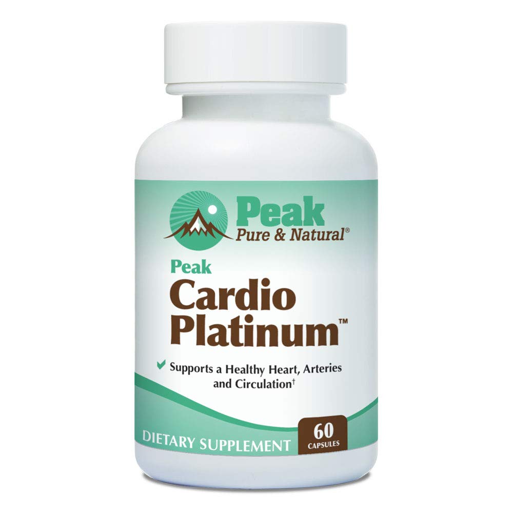 Peak Cardio Platinum bottle from Peak Pure & Natural