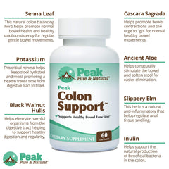 Package of Peak Colon Support 2-pack