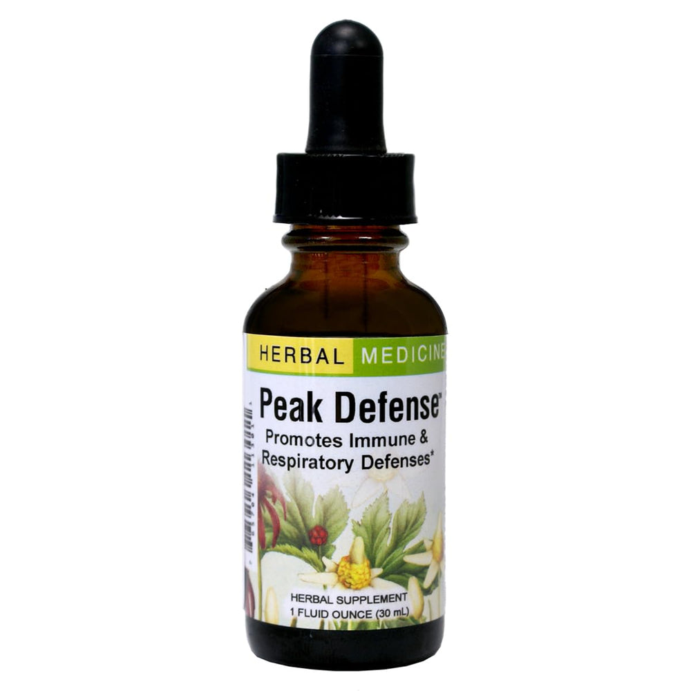 Peak Defense 1oz bottle - herbal immune support supplement by Herbs, Etc.