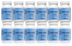 Peak Height Growth Supplement bottle on white background