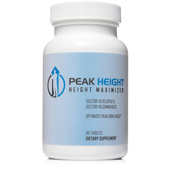 12-pack year supply packaging for Peak Height Growth Supplement