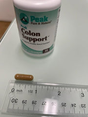 Digestive health scene with Peak Colon Support, suggesting balanced gut lifestyle.