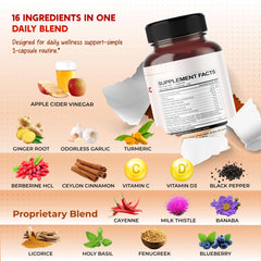 PEAKPURY arranged ingredients display demonstrating natural blend