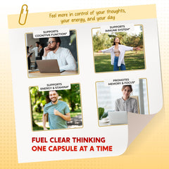 Close-up of PeakPury organic mushroom complex ingredients