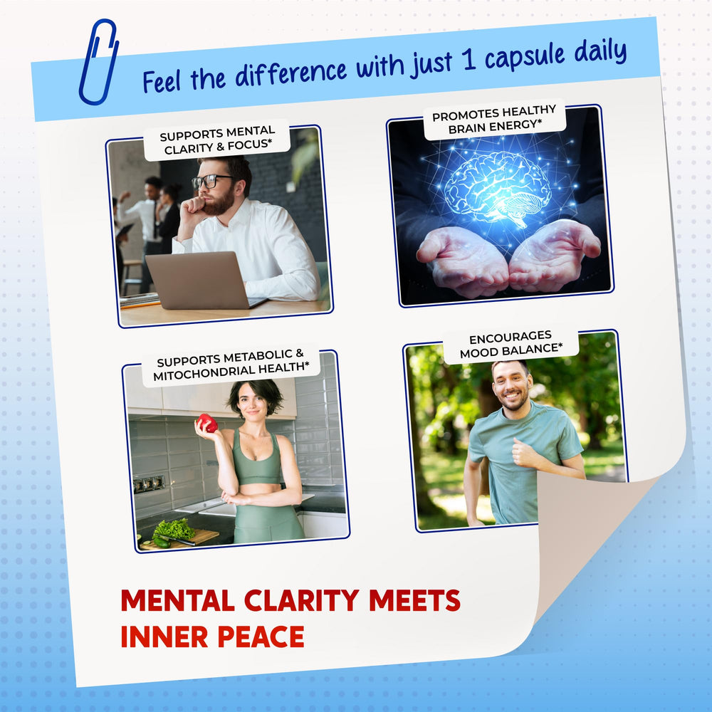 Lifestyle shot showing focus and productivity with PEAKPURY