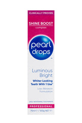 Pearl Drops packaging 75ml